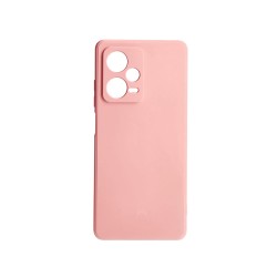 Funda de Silicona con Marco de Cámara para Xiaomi Redmi Note 12 Pro Rosa